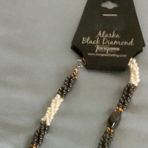 Alaska  Black Diamond Necklace Beads